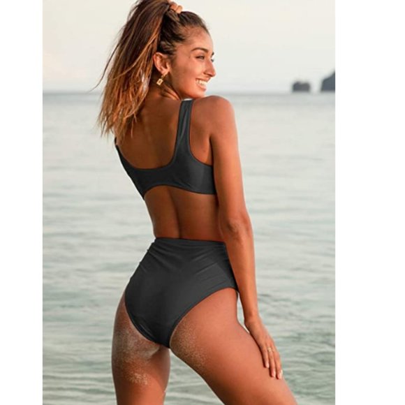 Chic High Waist Bikini Set - Picture 3 of 7